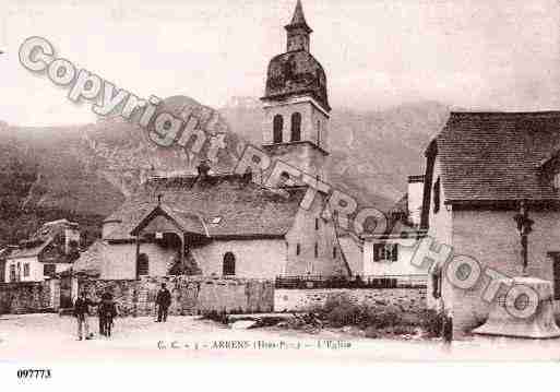 Ville de ARRENSMARSOUS, carte postale ancienne