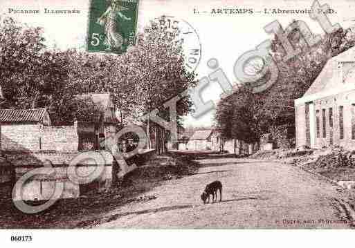 Ville de ARTEMPS, carte postale ancienne