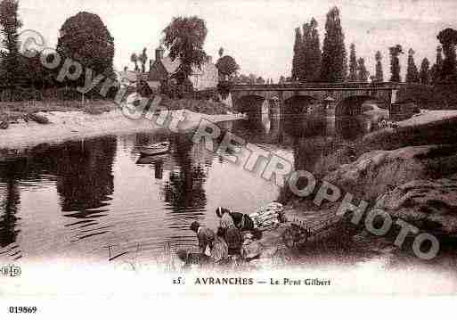 Ville de AVRANCHES, carte postale ancienne