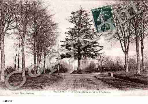 Ville de BALLEROY, carte postale ancienne