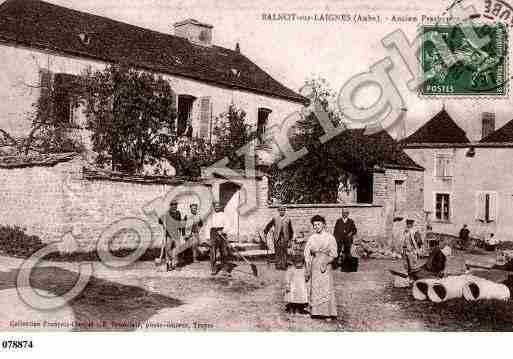 Ville de BALNOTSURLAIGNES, carte postale ancienne