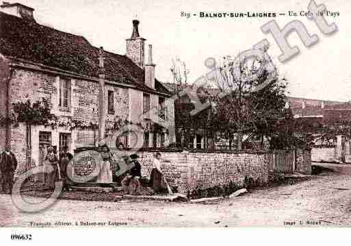 Ville de BALNOTSURLAIGNES, carte postale ancienne