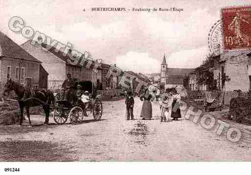 Ville de BERTRICHAMPS, carte postale ancienne