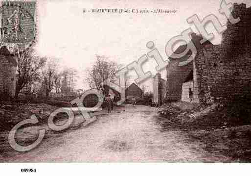 Ville de BLAIRVILLE, carte postale ancienne