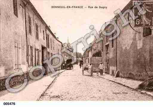 Ville de BONNEUILENFRANCE, carte postale ancienne