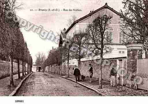 Ville de BRUNOY, carte postale ancienne