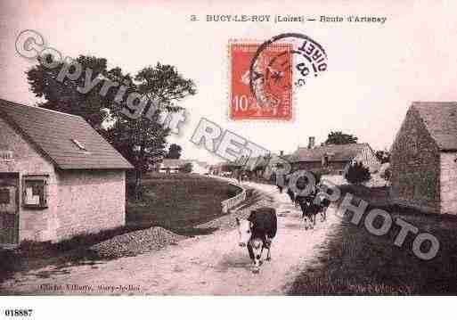 Ville de BUCYLEROI, carte postale ancienne