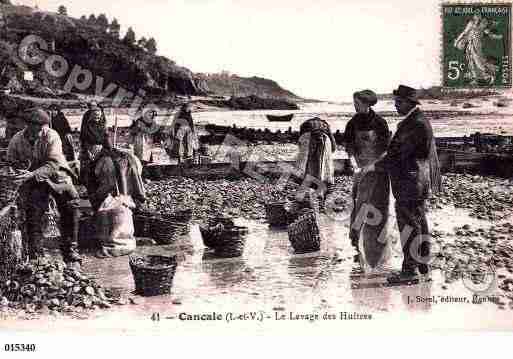 Ville de CANCALE, carte postale ancienne