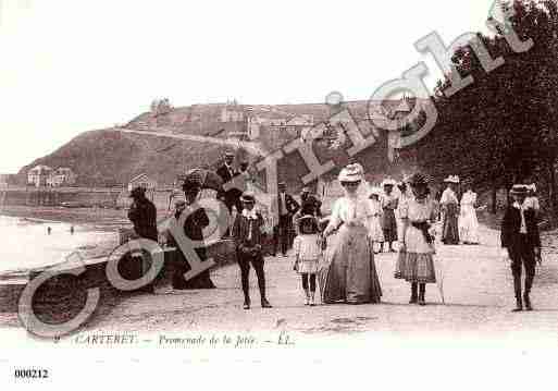 Ville de CARTERET, carte postale ancienne Ville de CARTERET, carte postale ancienne