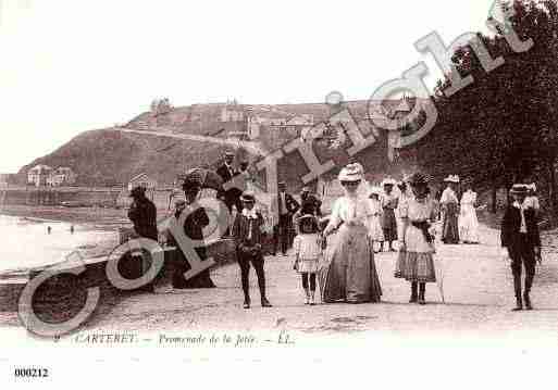 Ville de CARTERET, carte postale ancienne