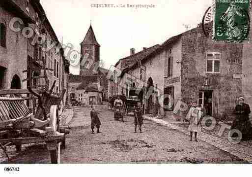 Ville de CEINTREY, carte postale ancienne