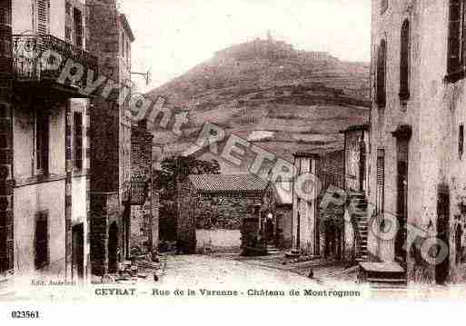 Ville de CEYRAT, carte postale ancienne