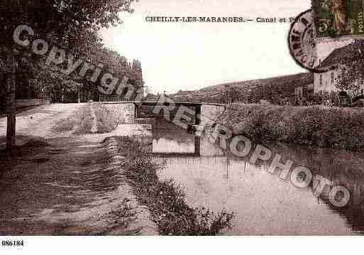 Ville de CHEILLYLESMARANGES, carte postale ancienne