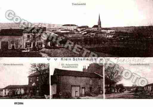 Ville de CHEMERYLESDEUX, carte postale ancienne