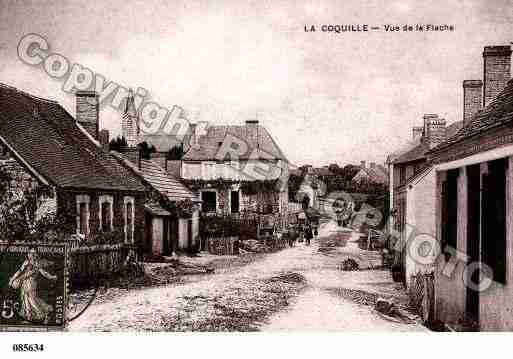 Ville de COQUILLE(LA), carte postale ancienne