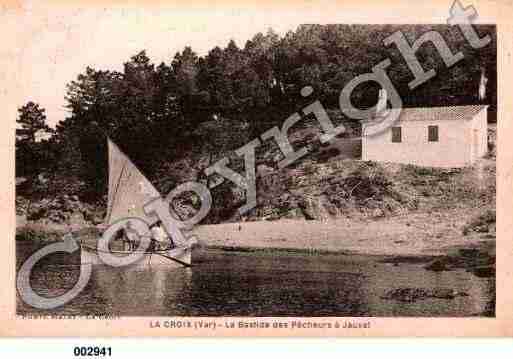 Ville de CROIXVALMER(LA), carte postale ancienne