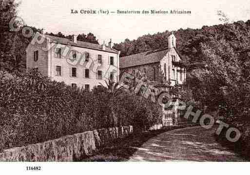 Ville de CROIXVALMER(LA), carte postale ancienne Ville de CROIXVALMER(LA), carte postale ancienne
