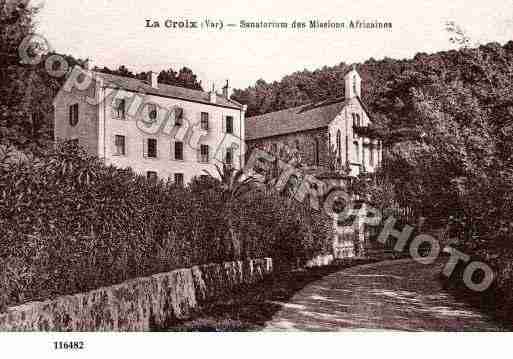 Ville de CROIXVALMER(LA), carte postale ancienne