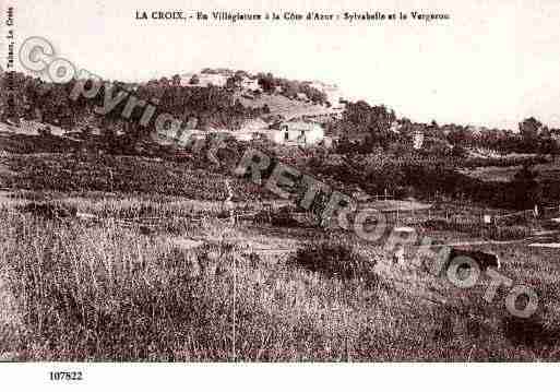 Ville de CROIXVALMER(LA), carte postale ancienne