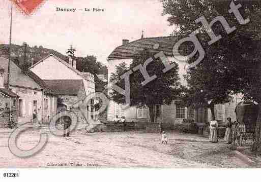 Ville de DARCEY, carte postale ancienne Ville de DARCEY, carte postale ancienne
