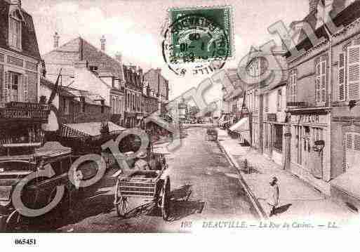 Ville de DEAUVILLE, carte postale ancienne