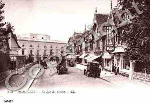 Ville de DEAUVILLE, carte postale ancienne