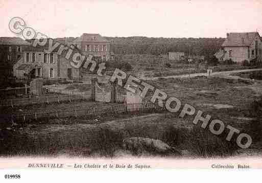 Ville de DENNEVILLE, carte postale ancienne