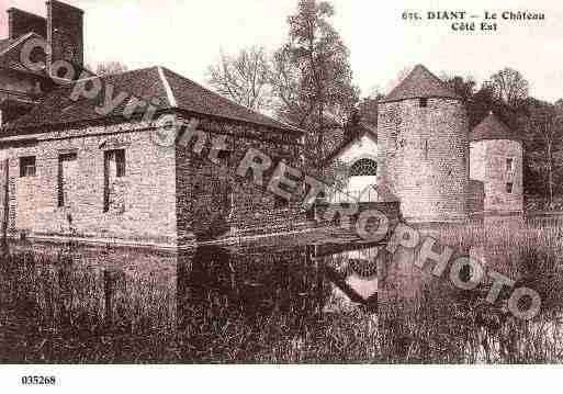 Ville de DIANT, carte postale ancienne