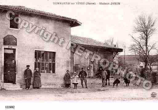 Ville de DOMMARTINVARIMONT, carte postale ancienne