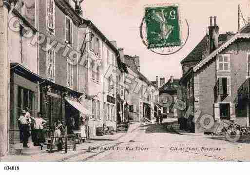 Ville de FAVERNEY, carte postale ancienne