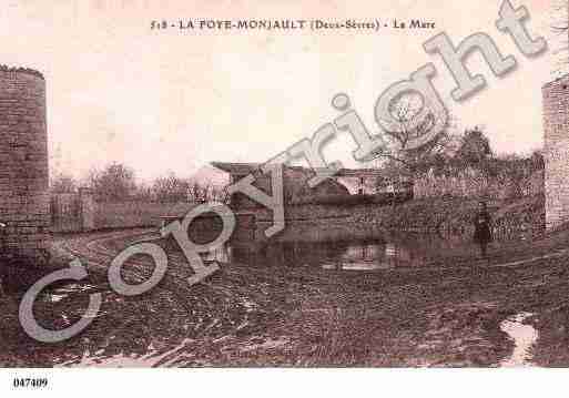 Ville de FOYEMONJAULT(LA), carte postale ancienne