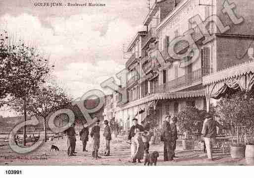 Ville de GOLFEJUAN, carte postale ancienne