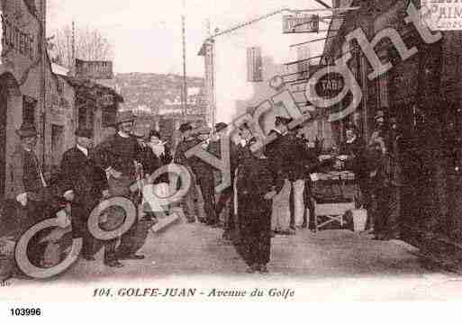 Ville de GOLFEJUAN, carte postale ancienne