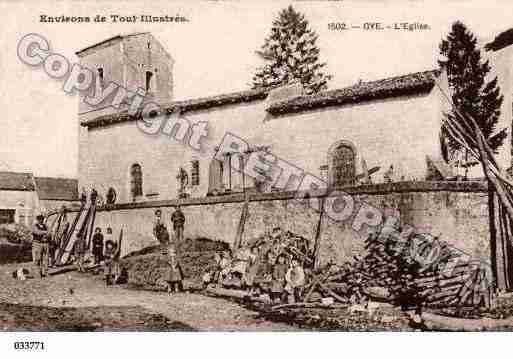 Ville de GYE, carte postale ancienne