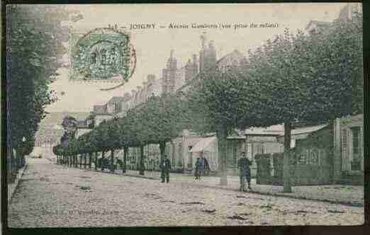 Ville de JOIGNY, carte postale ancienne