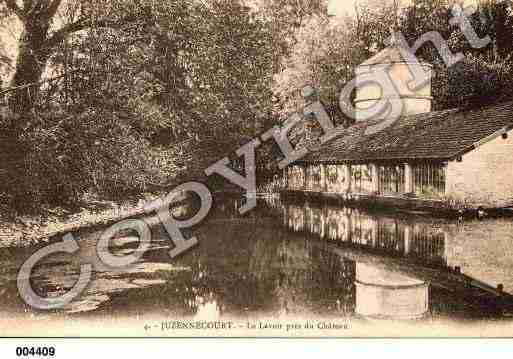 Ville de JUZENNECOURT, carte postale ancienne