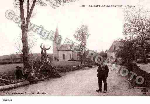 Ville de LACAPELLEDELFRAISSE, carte postale ancienne