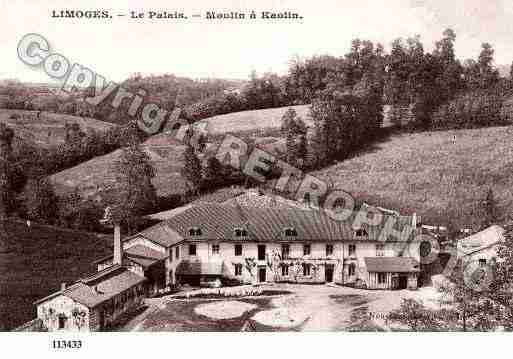 Ville de LIMOGES, carte postale ancienne