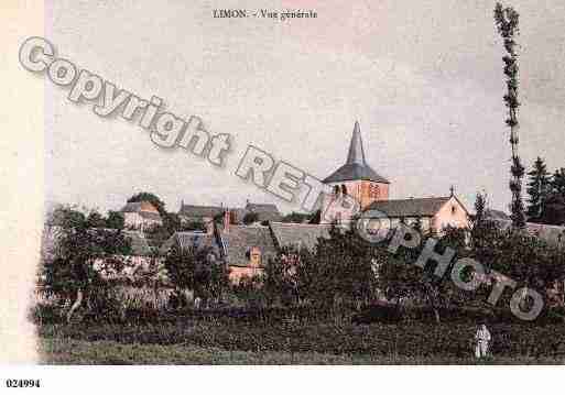 Ville de LIMON, carte postale ancienne