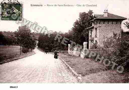 Ville de LIMOURS, carte postale ancienne