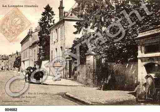 Ville de LUNEVILLE, carte postale ancienne