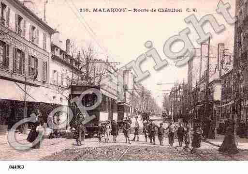 Ville de MALAKOFF, carte postale ancienne