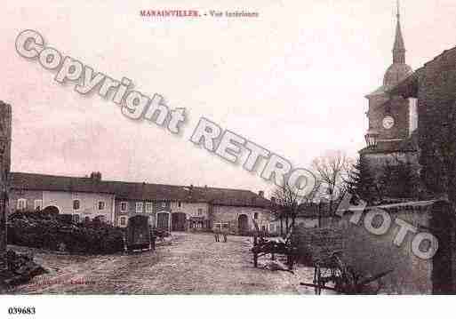 Ville de MARAINVILLER, carte postale ancienne