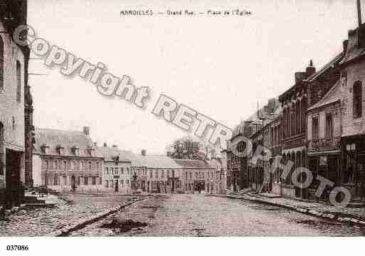 Ville de MAROILLES, carte postale ancienne