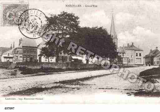 Ville de MAROILLES, carte postale ancienne