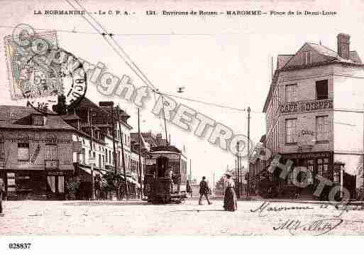 Ville de MAROMME, carte postale ancienne