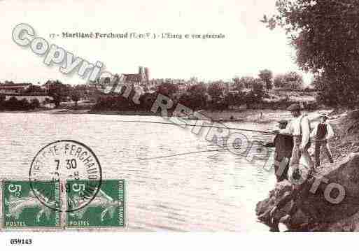 Ville de MARTIGNEFERCHAUD, carte postale ancienne