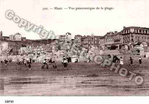 Ville de MERSLESBAINS, carte postale ancienne