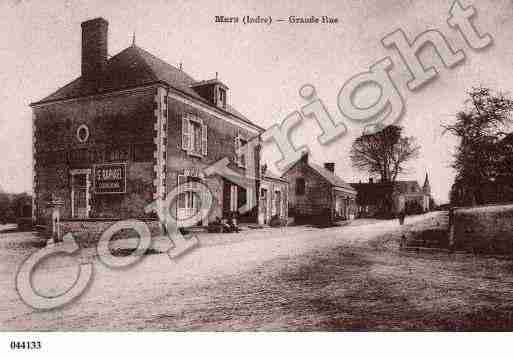 Ville de MERSSURINDRE, carte postale ancienne