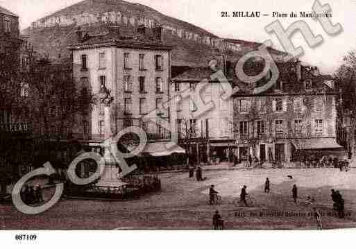 Ville de MILLAU, carte postale ancienne